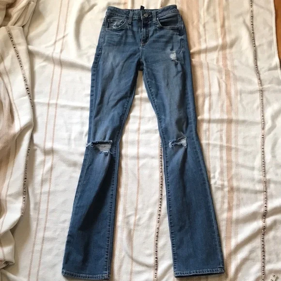 Arizona Jean High Rise Bootcut Jeans Size Long